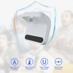 Charging Pack for PS5 & Dualsense Edge Controllers, Lightweight Compact Easy to Carry, Extends 18 Hours Gaming Time for Uninterrupted Play, PS5 Controller Accessory, White, Console Accessory